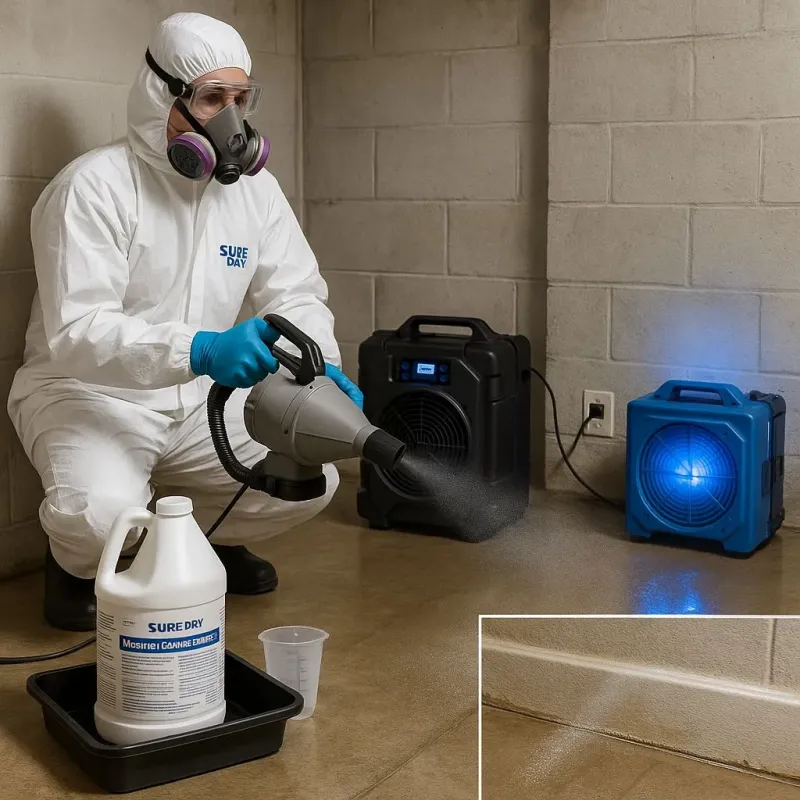 Sanitization and Odor Removal process in Flourtown, PA