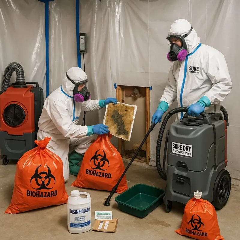 Contaminated Water Handling Protocols process in Flourtown, PA