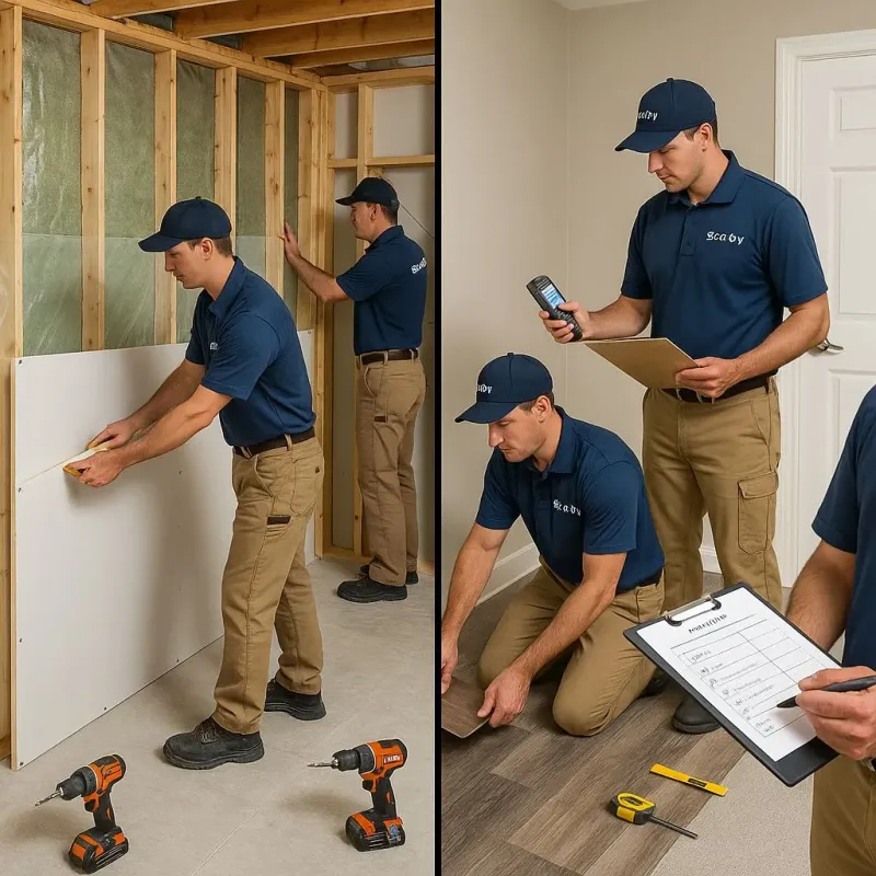 Repairs and Reconstruction process in Flourtown, PA